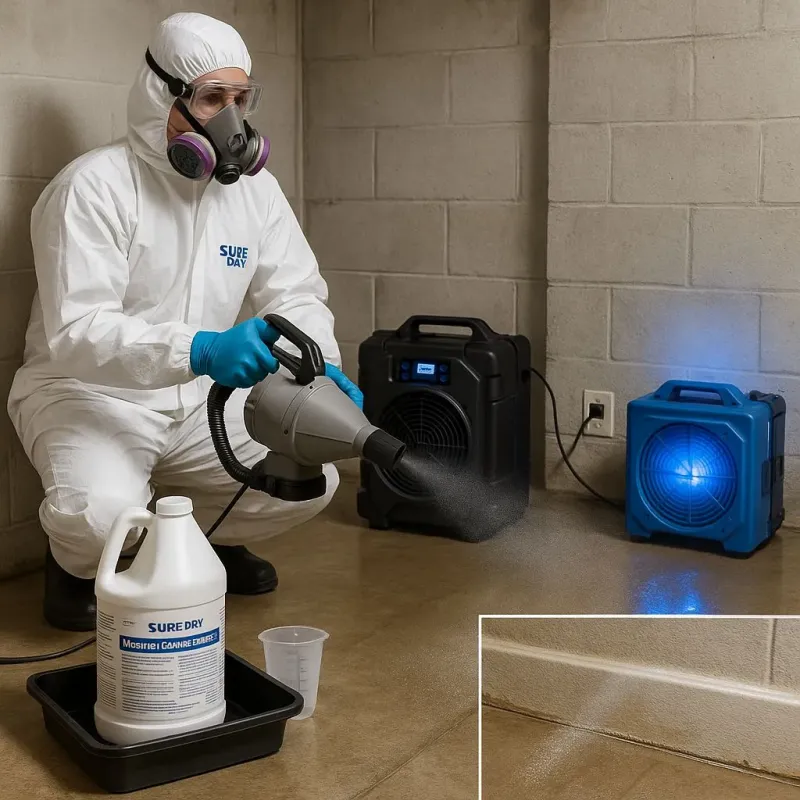 Sanitization and Odor Removal process in Rosemont, IL