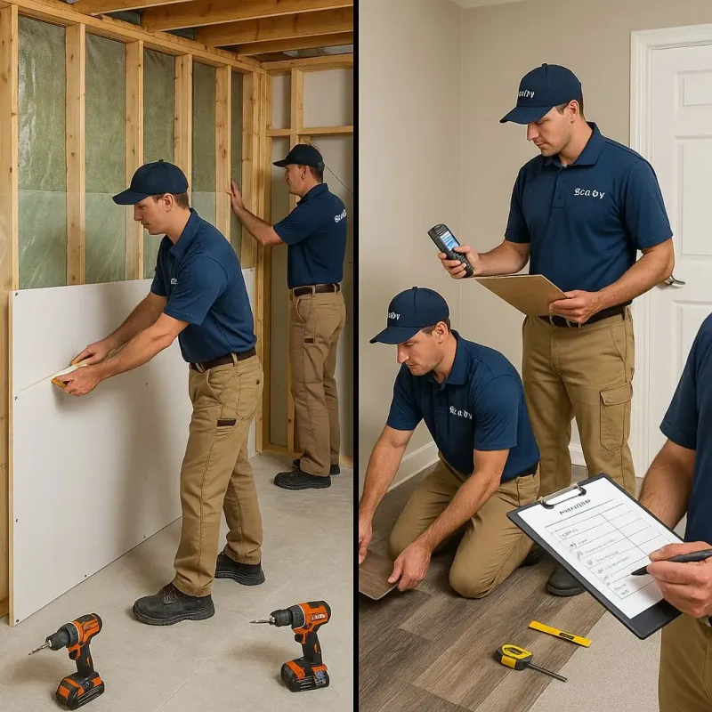 Repairs and Reconstruction process in Rosemont, IL
